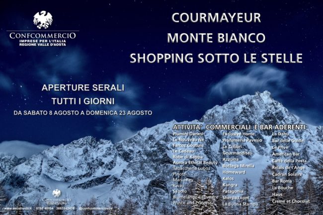 courmayeur sotto le stelle