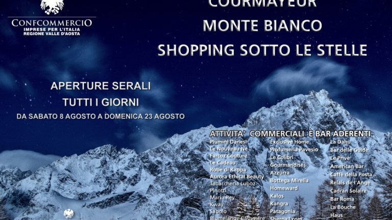 courmayeur sotto le stelle