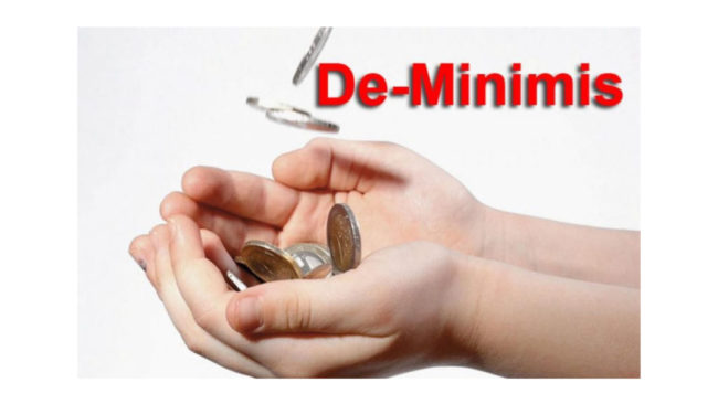 de-minimis