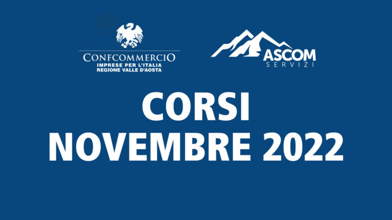 corsi novembre