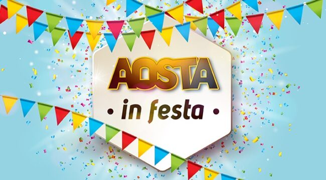 banner sito aosta in festa blu